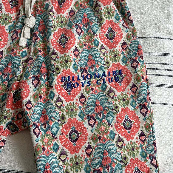 BILLIONAIRE BOYS CLUB, Bright Floral Inspired Shorts, Size XL - Picture 2 of 5